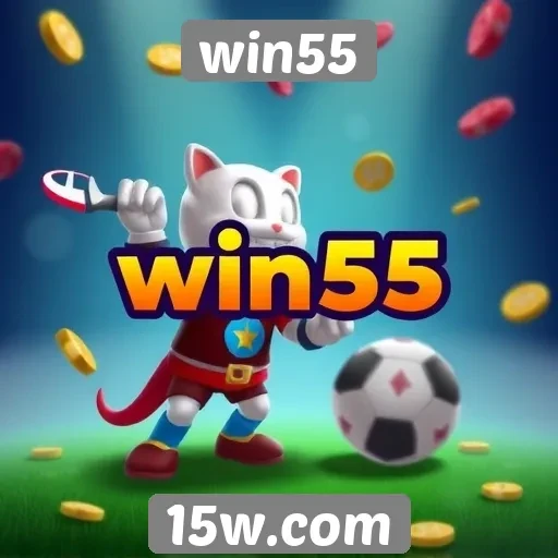 Promoções e bônus em destaque no site Win55